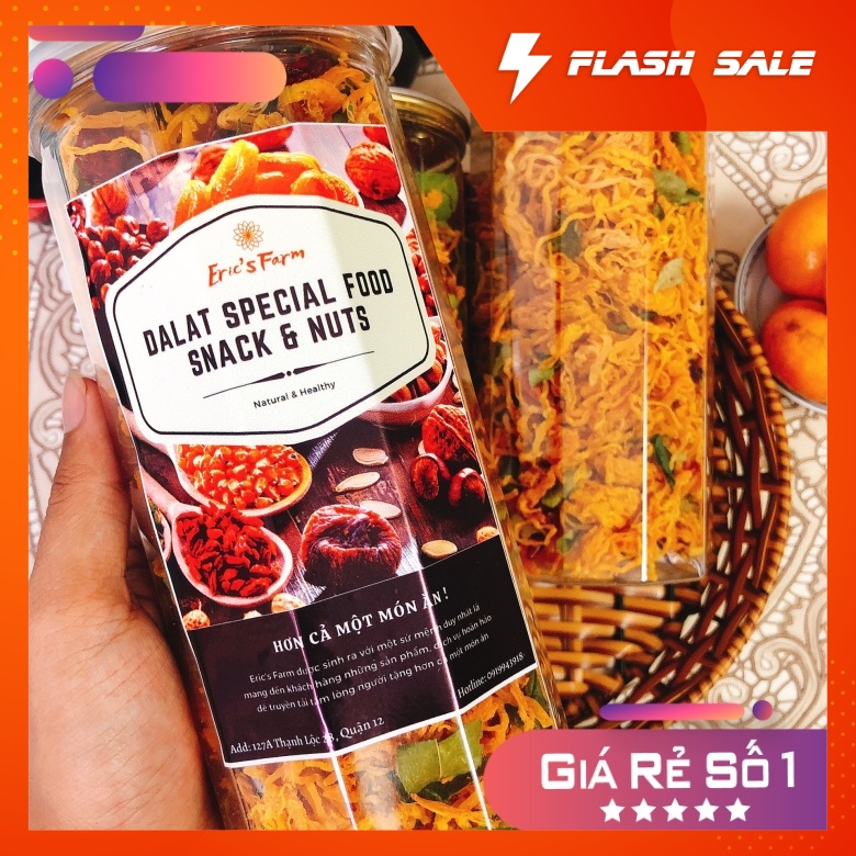 KHÔ GÀ LÁ CHANH 300G [NGUYÊN CHẤT - SIÊU NGON] | BigBuy360 - bigbuy360.vn
