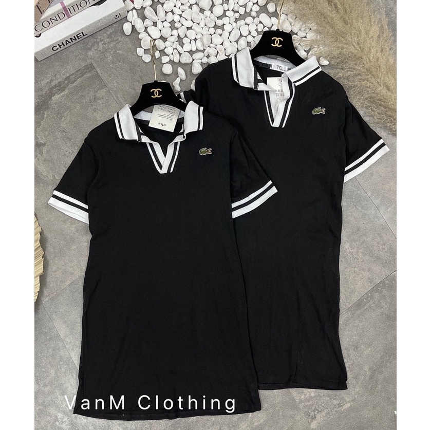 Váy thun polo suông A
