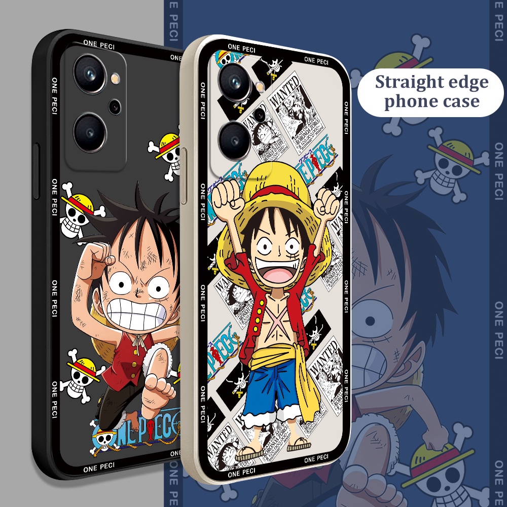 Ốp Điện Thoại Mềm Bảo Vệ Cho OPPO Realme 5 5i 6i C3 5S C3i C11 C15 C12 C25 Realme 8 5G One Piece Luffy B1K58