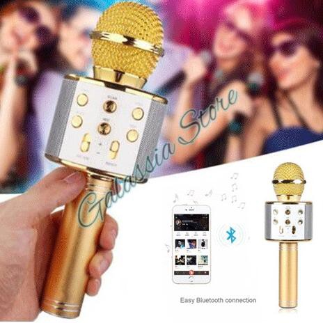 Micro Bluetooth Wlp Karaoke Ws-858 Wster