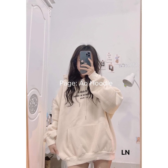 Áo hoodie nỉ cotton MO LN12