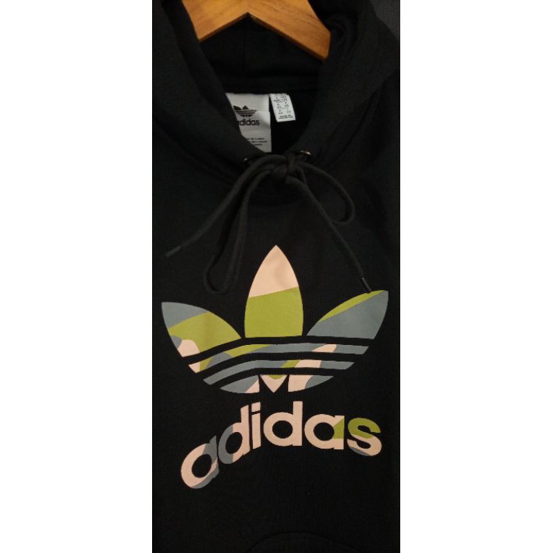 Áo Hoodie Adidas Trefoil Họa Tiết Rằn Ri Cá Tính