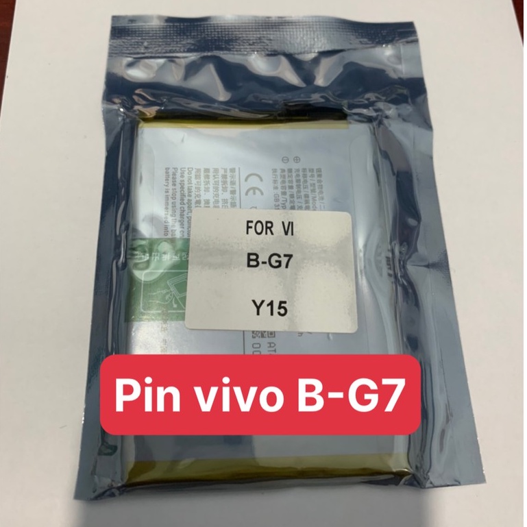 pin vivo B-G7 / Y3 / Y11 / Y12 / Y15 / Y17 / U10 Z5X / pin zin chính hãng 4940mAh