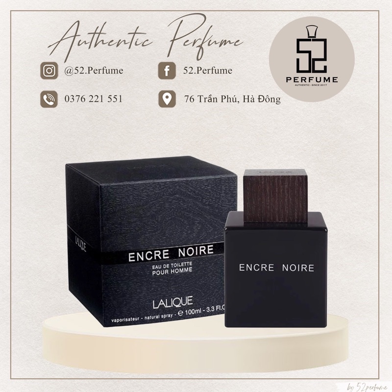 [MẪU THỬ] Nước hoa nam Lalique Encre Noire - 52.Perfume