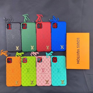 Ốp điện thoại họa tiết LV dập nổi sang trọng cho Iphone XR 2020