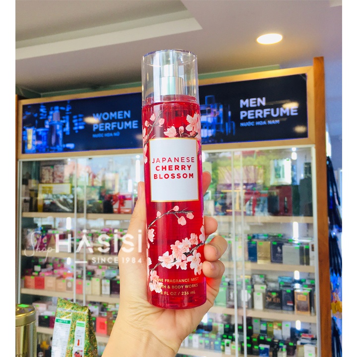XỊT TOÀN THÂN BBW - Cherry Blossom Mist 236ml