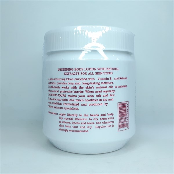Dưỡng thể sáng da D'Hiver Jours Whitening Thái 350g