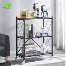 KỆ SẮT ĐỂ ĐỒ NHÀ BẾP ĐA NĂNG CÓ BÁNH XE DI CHUYỂN