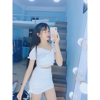 ÁO VOAN CỘT EO