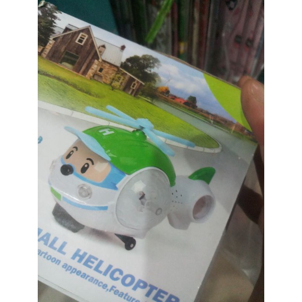 MÁY BAY TRỰC THĂNG XOAY 360 ĐỘ CÓ ĐÈN - CÓ NHẠC (TẶNG PIN)