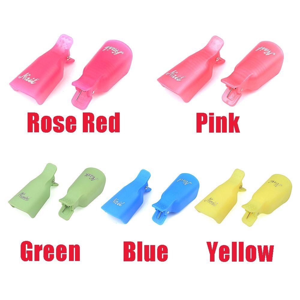 Kẹp Tẩy Sơn Móng Tay Gel UV 9 Màu Tùy Chọn