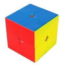 Rubik 2x2❤MoYu Meilong 2M có nam châm Magic stickerless cao cấp - Rubik 2 tầng