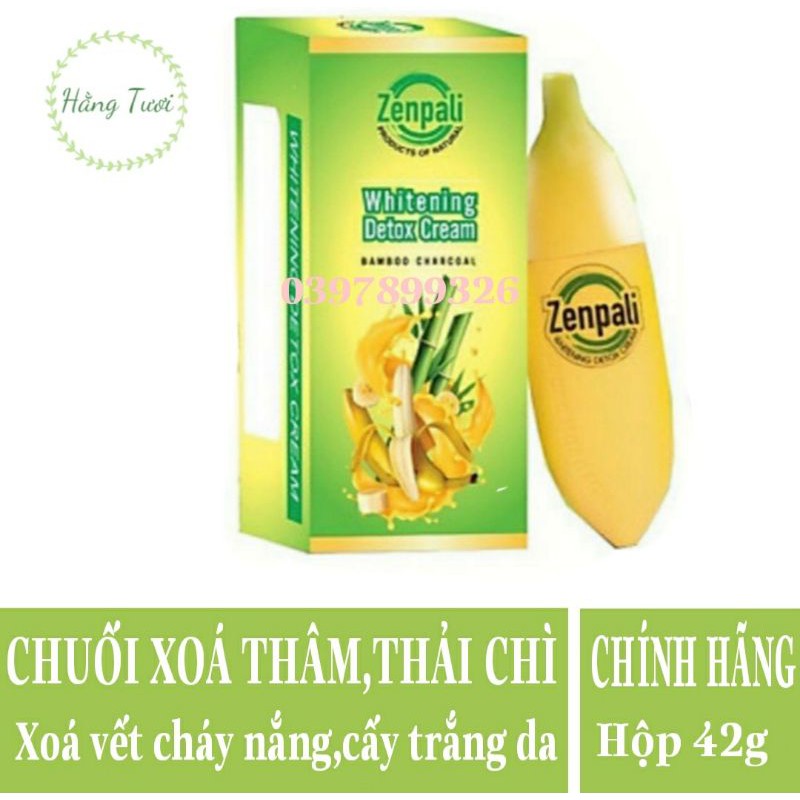 [ CAM KẾT CHÍNH HÃNG] Detox Chuối Zenpali Thải Chì Giảm Thâm (chuối zen pali)