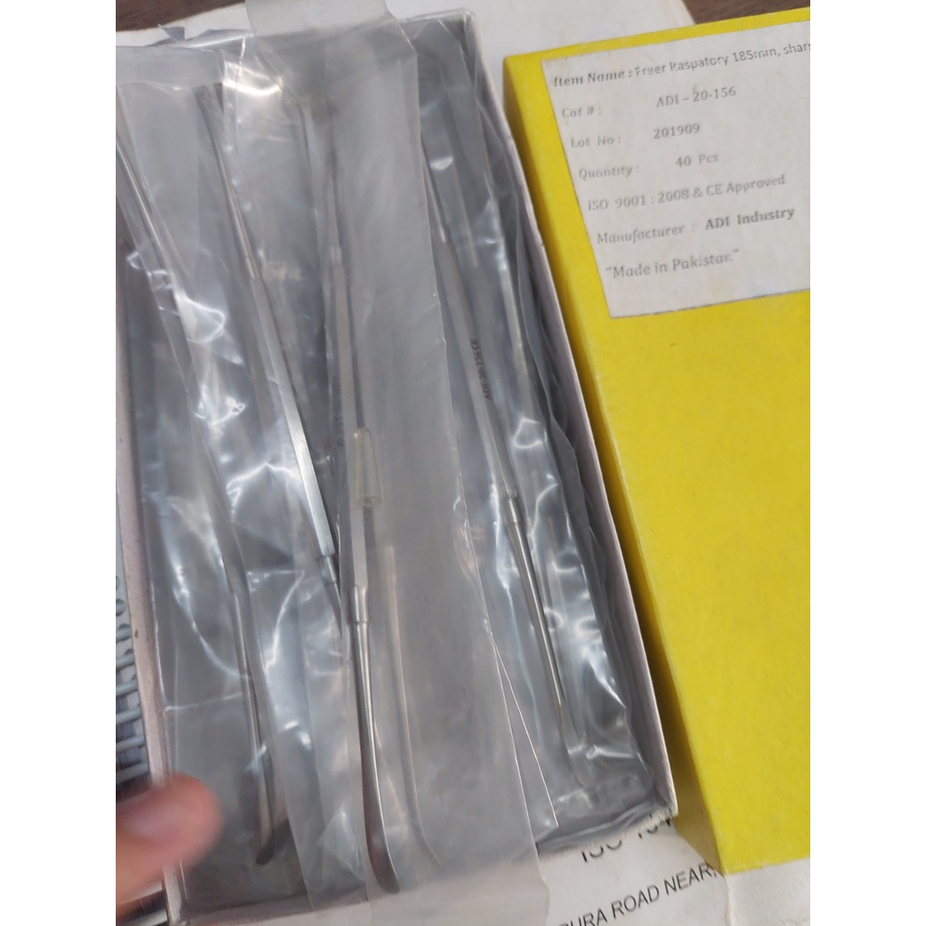 Cây nâng xương FREER đầu sắc/ cùn 185mm CHÍNH HÃNG 100%