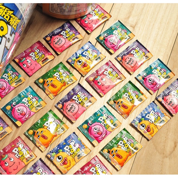 10 gói kẹo nổ pops rock phiên bản mới