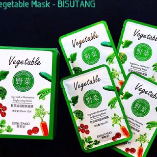 Mix 100 miếng mặt nạ giấy bioaqua