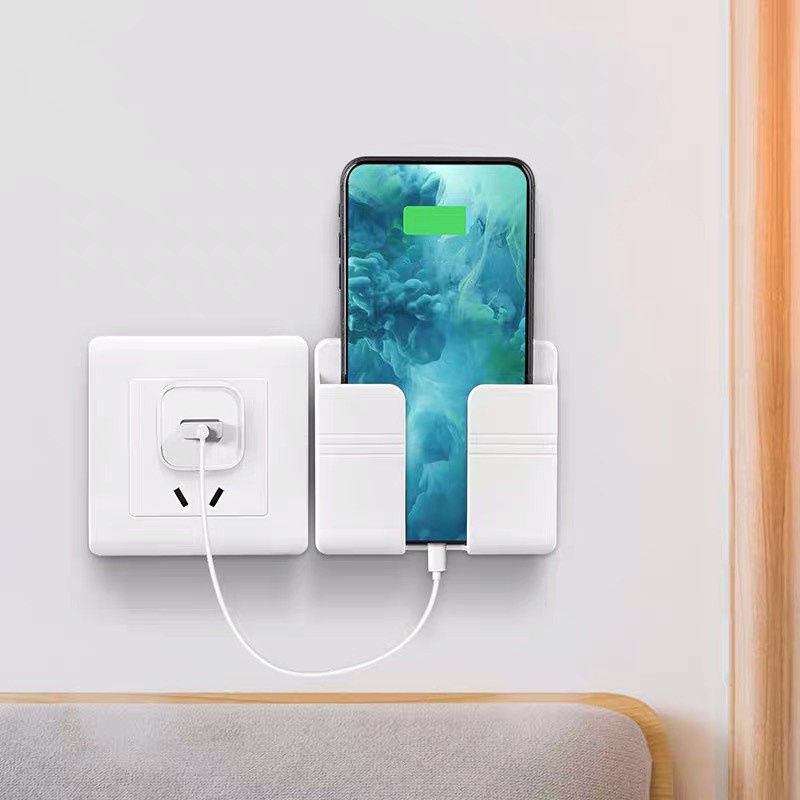 Giá đỡ điện thoại, để remote tivi, điều hòa gắn tường