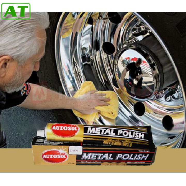 Kem Đánh Bóng Kim Loại Inox Đồng Autosol Metal Polish 100g và 50g