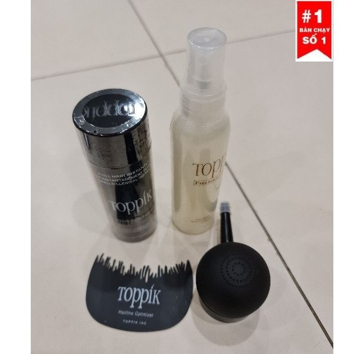 Bột phủ dày tóc hói tóc thưa Toppik