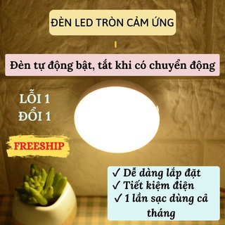 Đèn Ngủ Cảm Ứng Đèn Cảm Biến Thông Minh Gắn Tường Tủ Quần Áo NANALI STORE