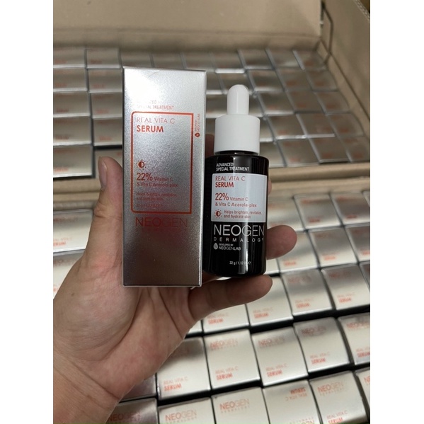 Tinh chất mờ thâm dưỡng trắng vitamin C Neogen 22%