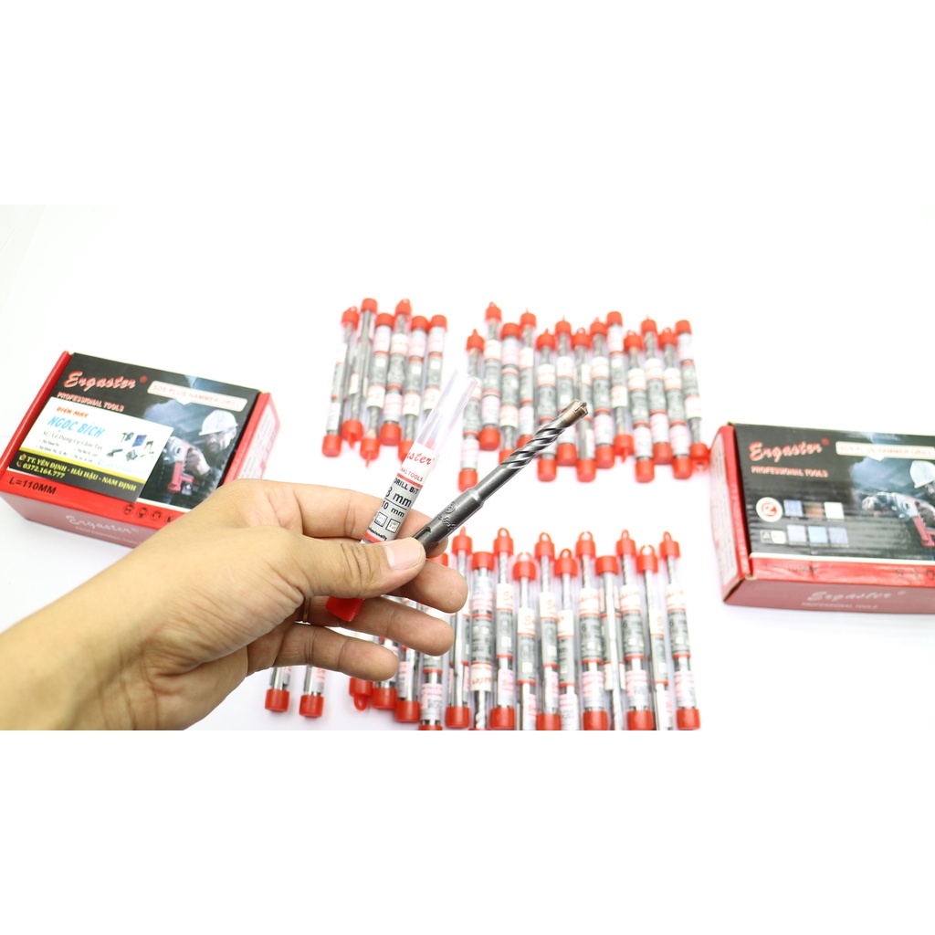 Mũi khoan bê tông 4 cạnh ENGASTER phi 6,8mm đa năng