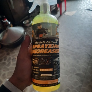 SprayKing tẩy rửa dầu mỡ mẫu mới 2022