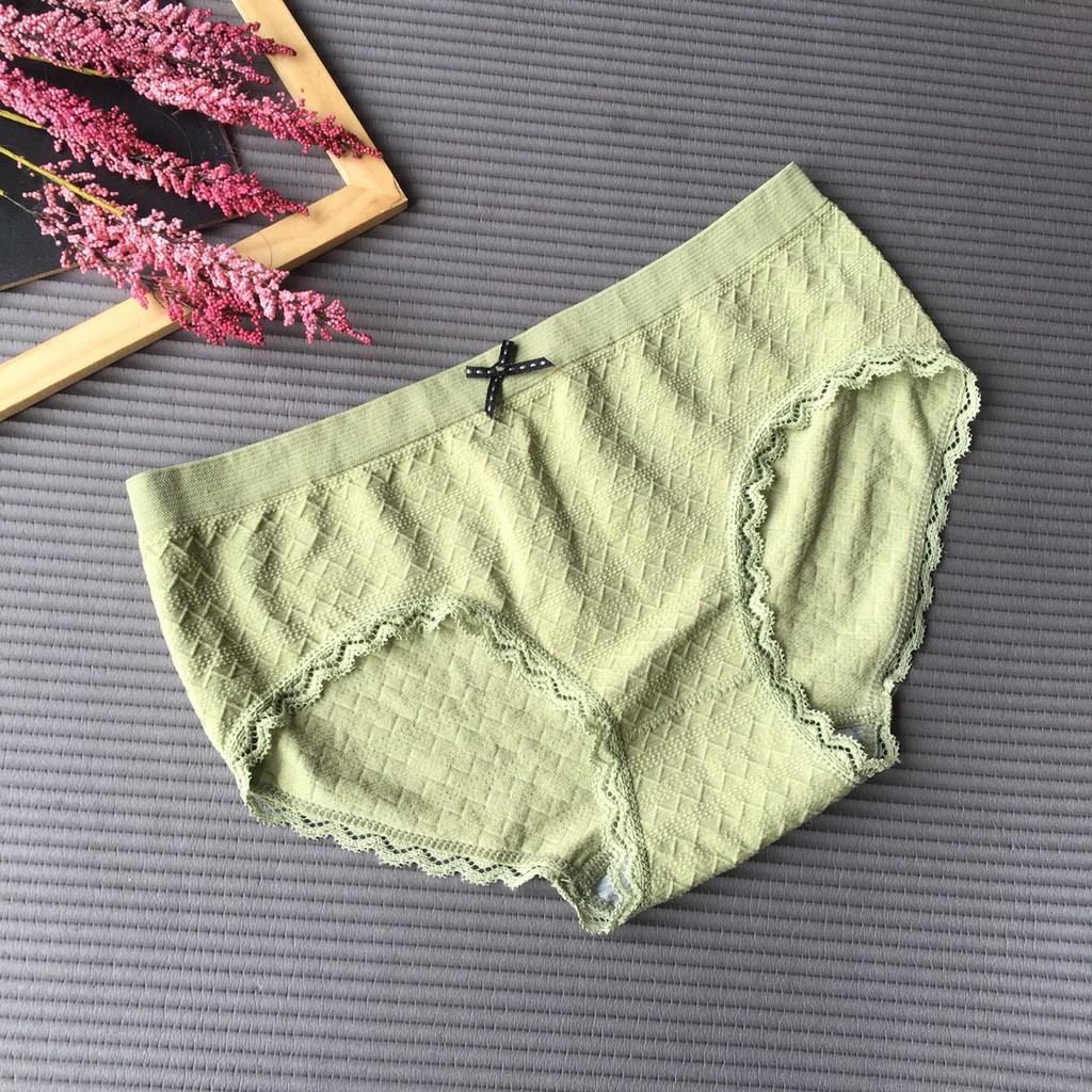 Quần sịp nữ cotton , mẫu quần lót nữ cotton 1705 88 đến 95cm không gian eva KGE