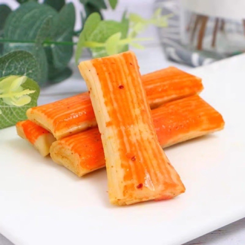 [Mã GROSALEHOT giảm 8% đơn 250K] [Sẵn loại ngon] Hộp 20 gói thanh cua tẩm vị ăn liền | BigBuy360 - bigbuy360.vn