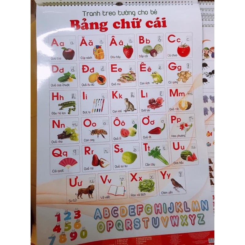 Trọn bộ tranh lịch song ngữ