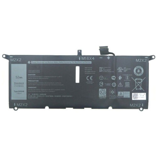 [ Pin zin ] Pin battery laptop Dell XPS 13 2018 XPS 13 9370 9380 2019 0H754V DXGH8 7.6V 52Wh 6500mAh