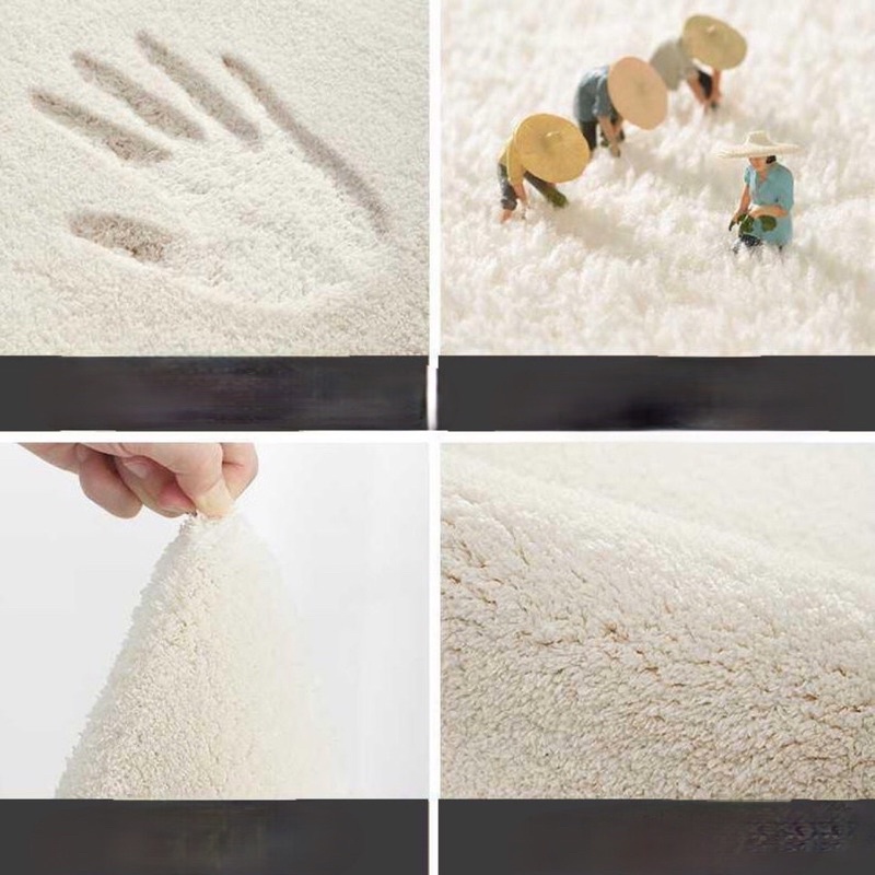 THẢM DECOR TRẢI CHÂN GIƯỜNG HÌNH THÚ NGỘ NGHĨNH (chất liệu lông cừu)