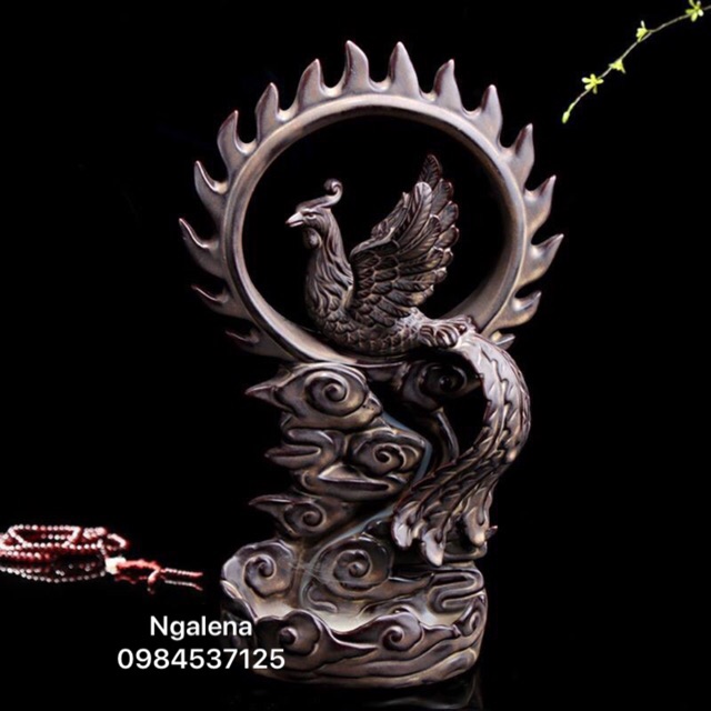 Thác khói trầm hương Phượng hoàng lửa