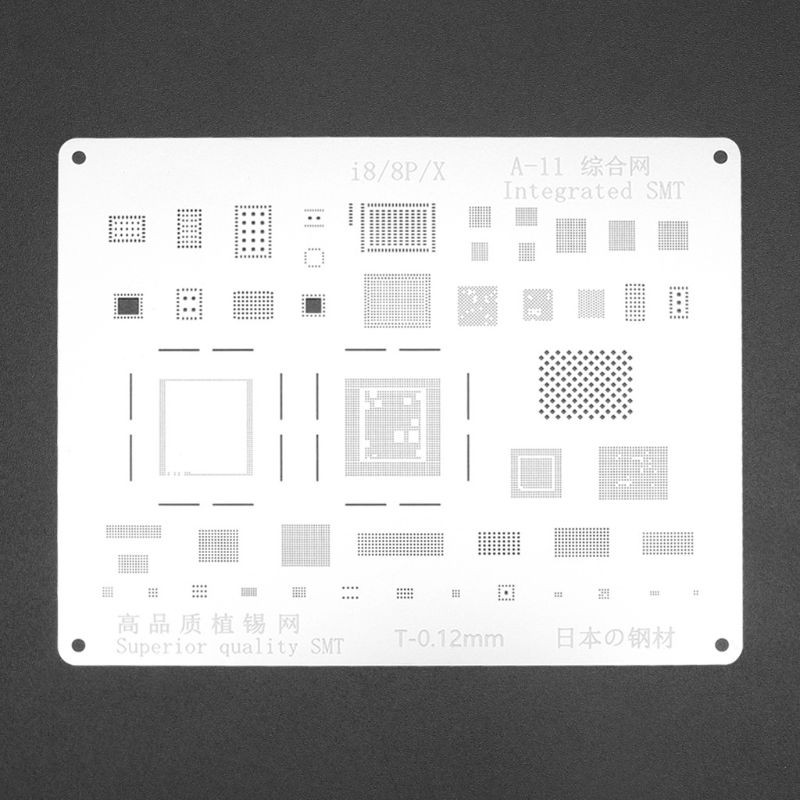 Khuôn Thép A11 Ic Chip Bga Cho Iphone 8 / 8plus / X | BigBuy360 - bigbuy360.vn