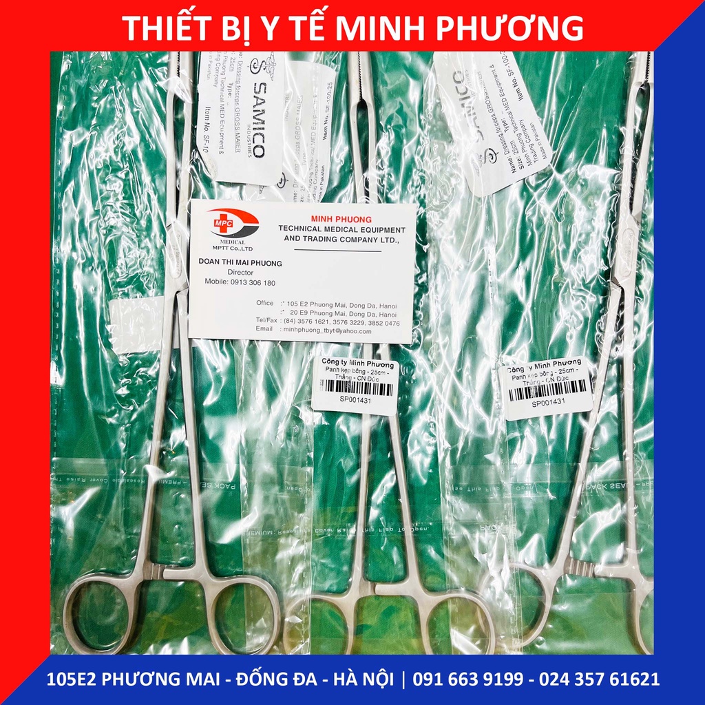 Panh kẹp bông Công nghệ Đức
