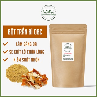Bột vỏ quýt, vỏ cam (trần bì) 100gr nguyên chất OBC