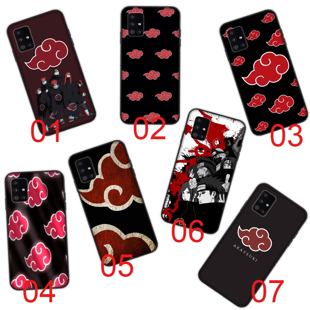 Ốp Điện Thoại Mềm Hình Naruto Akatsuki Cho Xiaomi Redmi Note 11S 8A 8T 11 8 Pro