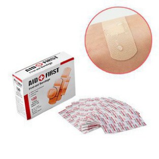 [ sale lớn ] Hộp 100 Miếng Dán Vết Thương Urgo Aid First, Tiện Dụng Cho Gia Đình, Hàng Chuẩn Chất Lượng 100%