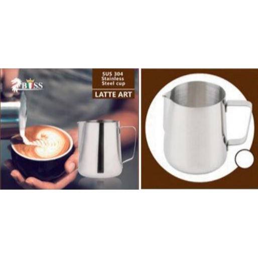 Bọt Sữa Inox Size 350ml 600ml Bình Cân Bên Trong 350cc 600cc Thương Hiệu BOSS (Bình Thủy Tinh Sữa)