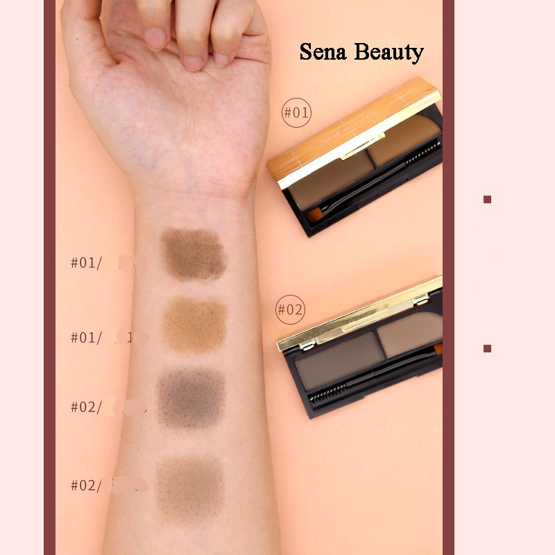 Phấn tán lông mày Sheloves hàng cao cấp 3.5g tặng kèm cọ tán Sena Beauty | BigBuy360 - bigbuy360.vn