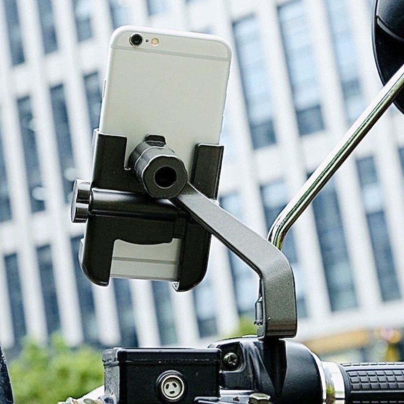 Kẹp điện thoại nhôm xoay 360 cực tiện lợi