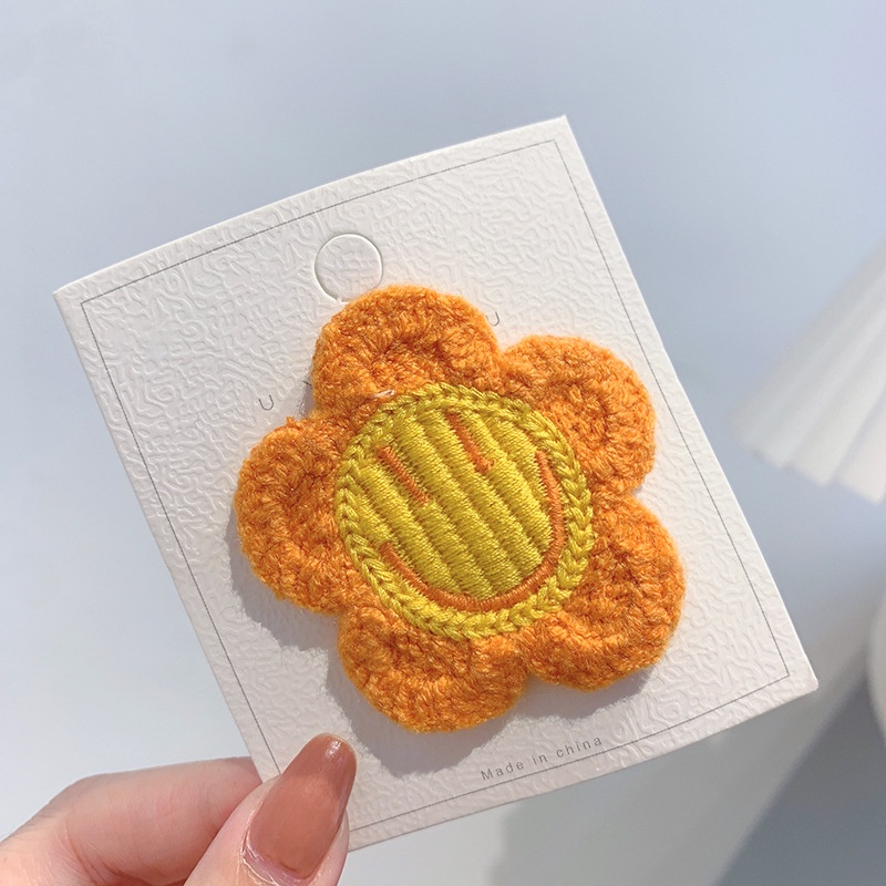 Kẹp Tóc Hình Hoa/Trái Cây Hoạt Hình Phong Cách Hàn Quốc Thời Trang Cho Nữ