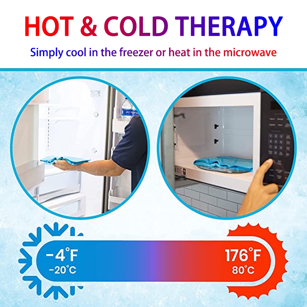 Icy Túi Gel Làm Mát Đeo Cổ Có Thể Tái Sử Dụng Phù Hợp Cho Mùa Hè