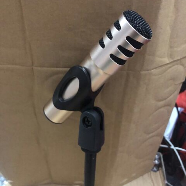 [Combo] Bộ hát karaoke, live tream trên điện thoại C7 và bệ đỡ