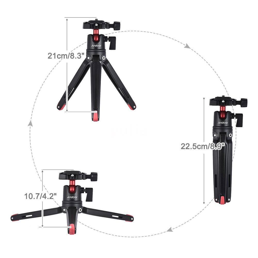 Giá đỡ 3 chân mini cho máy ảnh Canon Nikon Sony DSLR