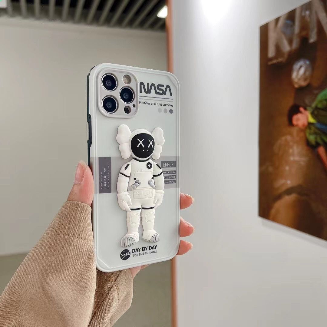 Ốp silicone chống sốc hình phi hành gia NASA thời trang cho IPhone 12pro max 12mini 11Pro Max XS Max XR SE 2020 7 8 Plus | BigBuy360 - bigbuy360.vn