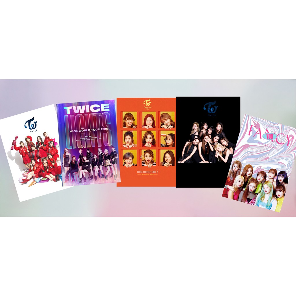 Poster Twice PTI2  khổ A5 14.8 cm x 21 cm