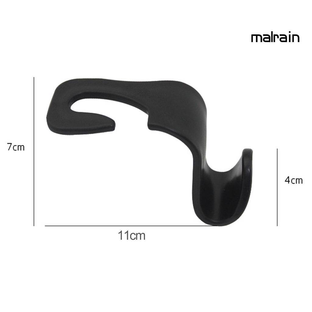 Set 4 Móc Treo Đồ Gắn Lưng Ghế Xe Hơi Đa Năng Tiện Dụng