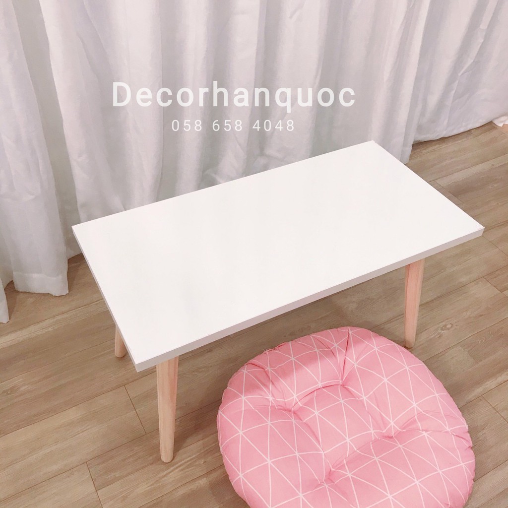 Bàn cafe - Bàn trà ngồi bệt hình chữ nhật cao cấp | BigBuy360 - bigbuy360.vn