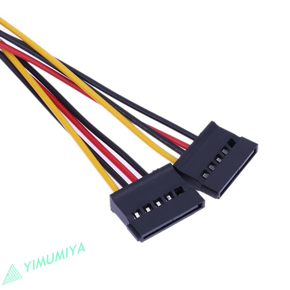 Cáp chuyển 4Pin IDE sang 2 ATA SATA thiết kế tiện lợi